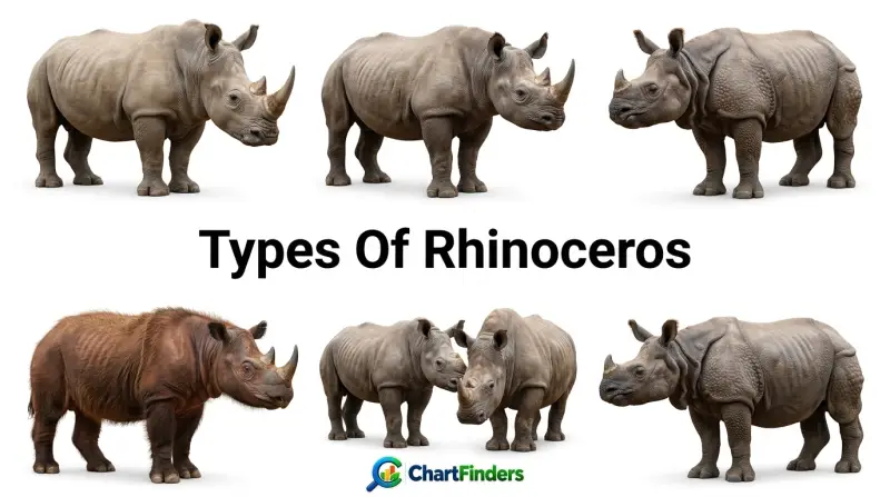 Types Of Rhinoceros