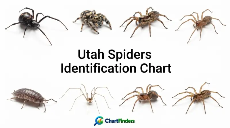 Utah Spiders Identification Chart