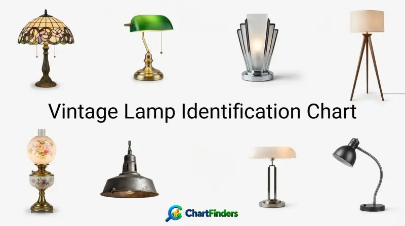 Vintage Lamp Identification Chart