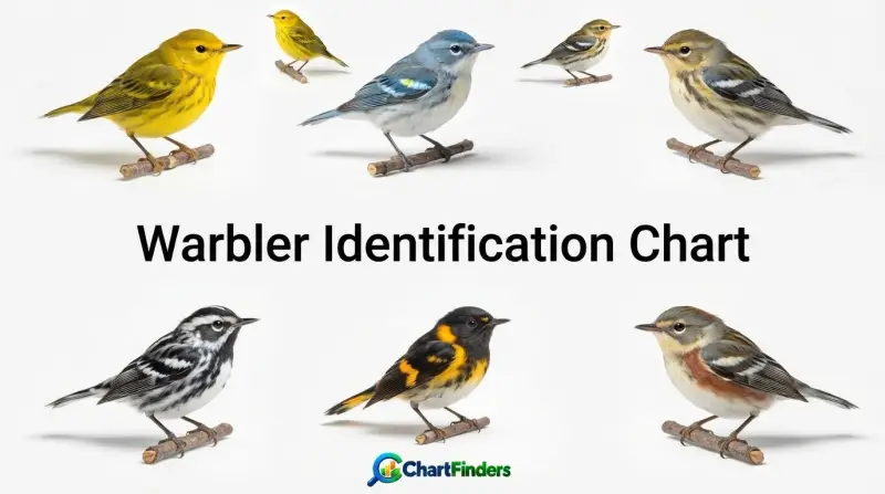 Warbler Identification Chart