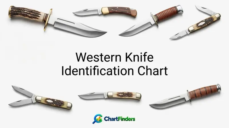 Western Knife Identification Chart