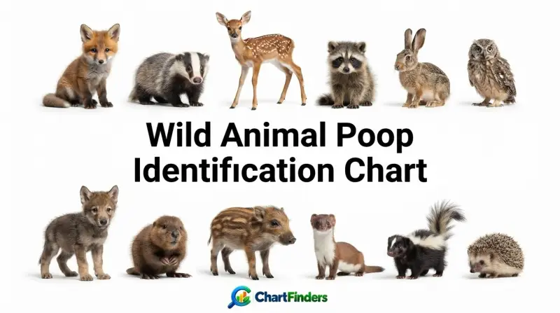 Wild Animal Poop Identification Chart