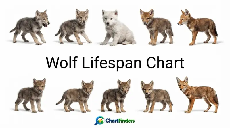 Wolf Lifespan Chart