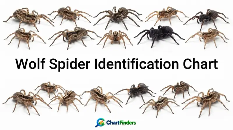 Wolf Spider Identification Chart