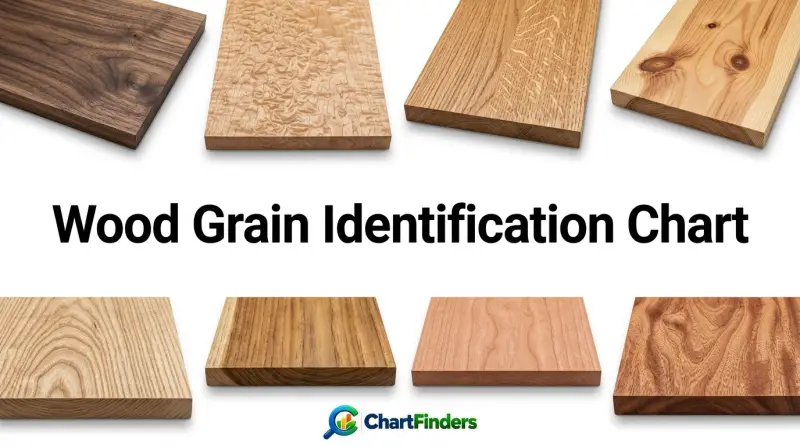 Wood Grain Identification Chart