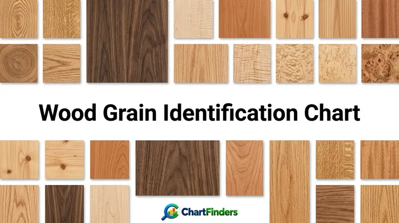 Wood Grain Identification Chart