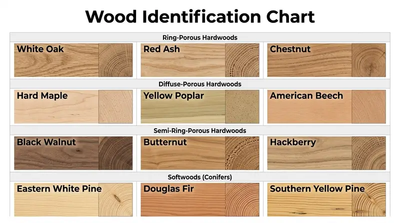 Wood Identification Chart