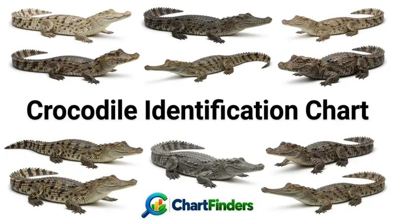 Crocodile Identification Chart