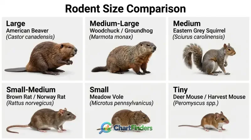 Rodent Skull Identification Chart