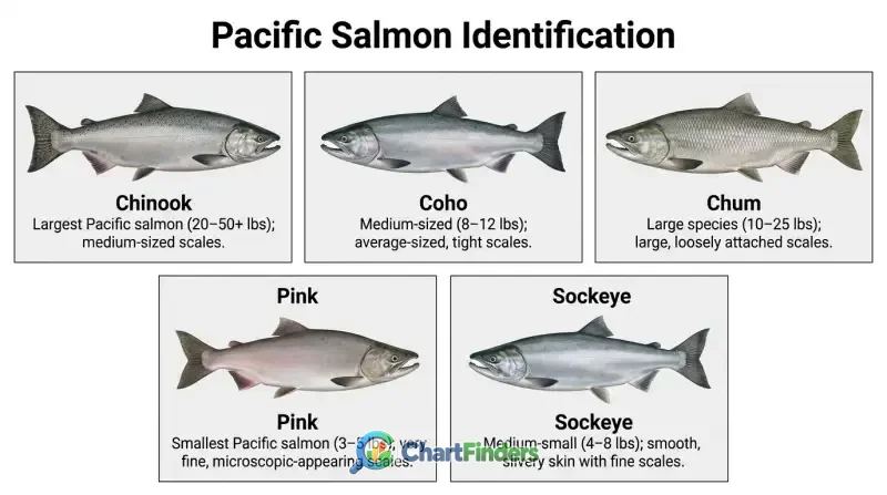 Salmon Identification Chart Salmon Identification Chart