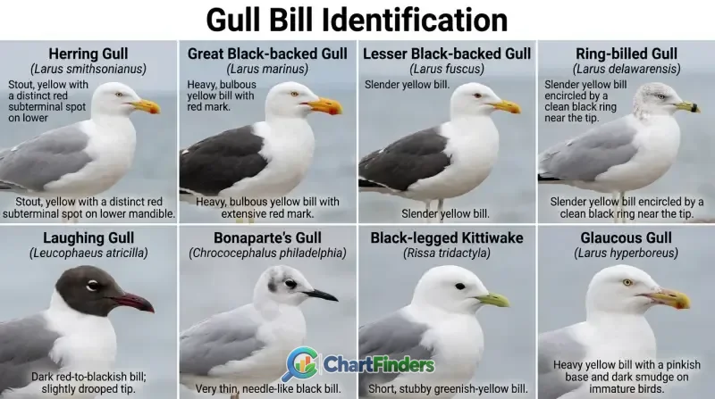 Seagull Identification Chart