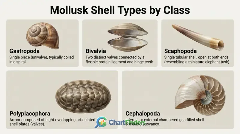 Seashell Identification Chart
