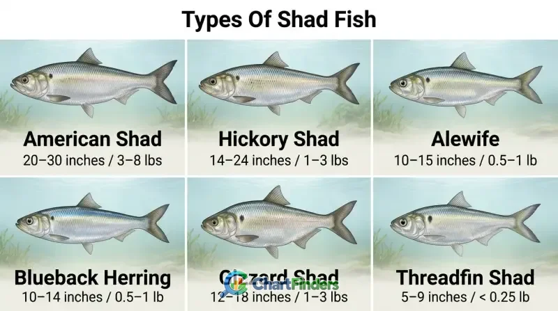Shad Identification Chart