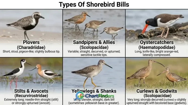 Shore Bird Identification Chart