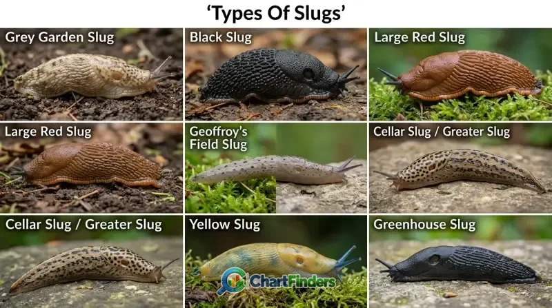 Slug Identification Chart Slug Identification Chart