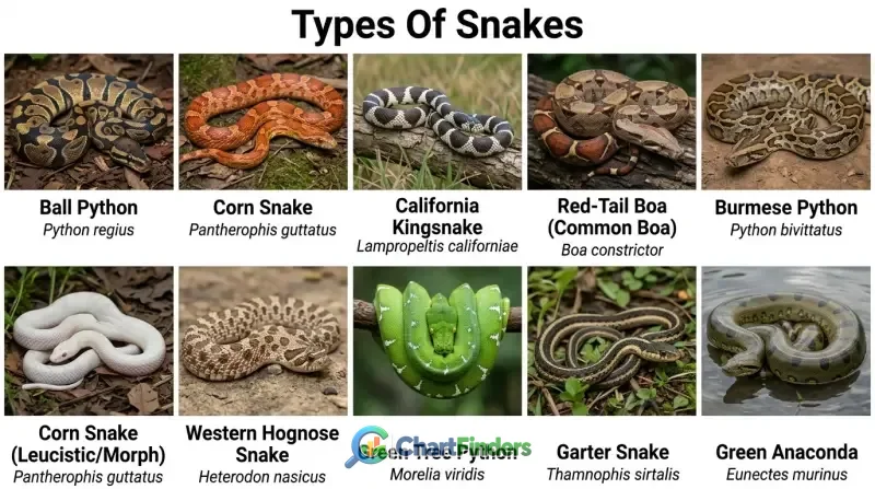 Snake Lifespan Chart