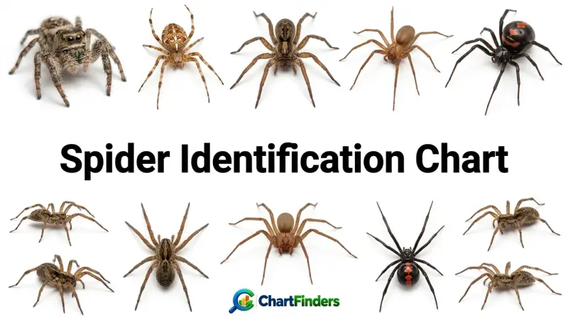 Spider Identification Chart
