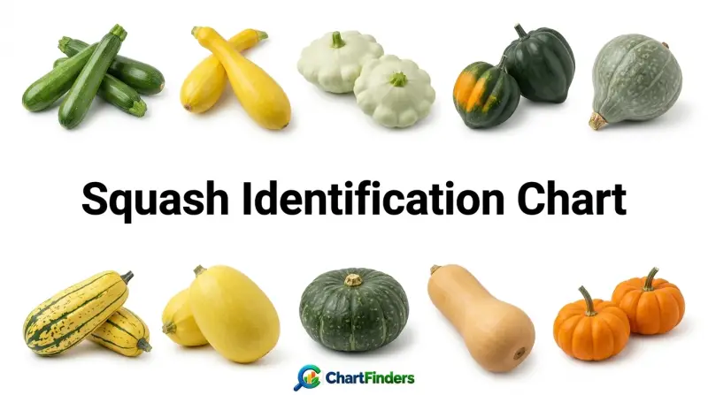 Squash Identification Chart