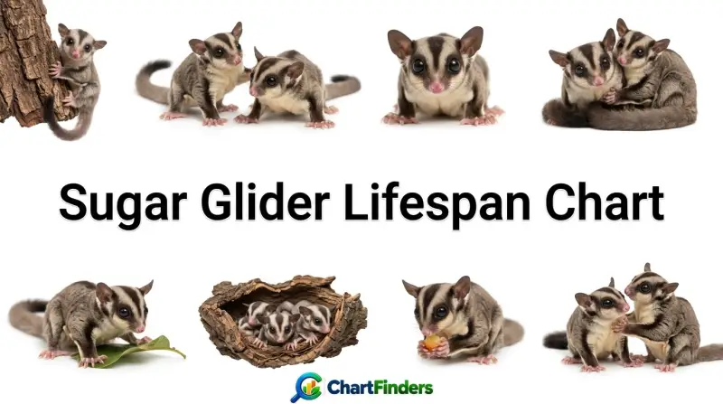 Sugar Glider Lifespan Chart