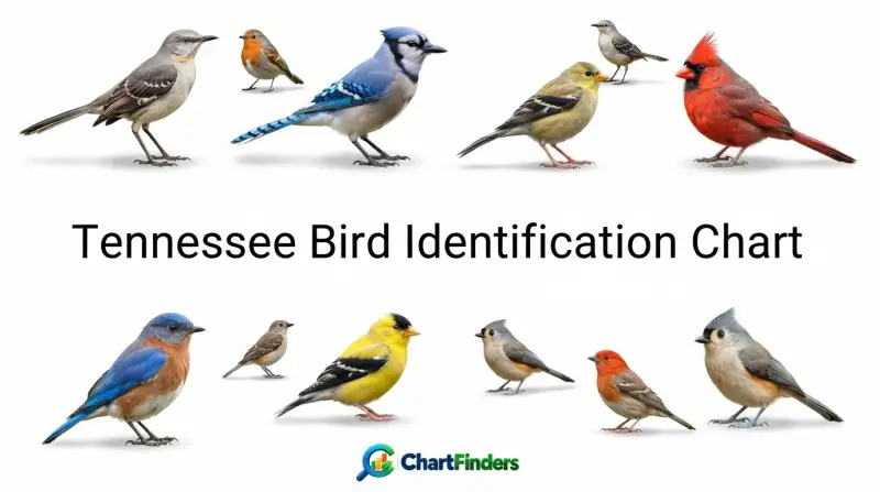Tennessee Bird Identification Chart