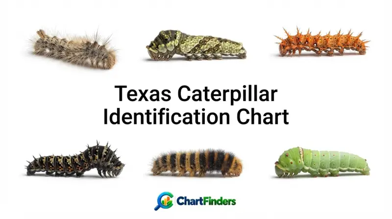 Texas Caterpillar Identification Chart