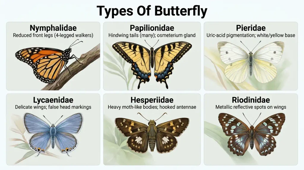 Types Of Butterfly
