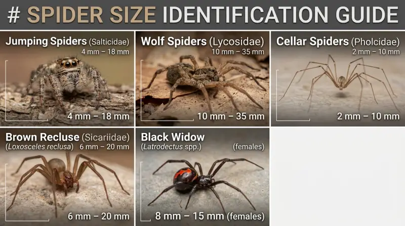 Jumping Spider Identification Chart