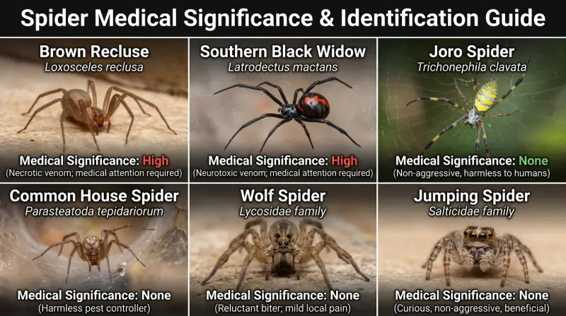 Kentucky Spider Identification Chart