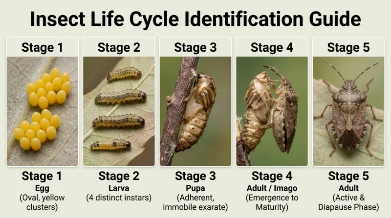 Ladybug Lifespan Chart
