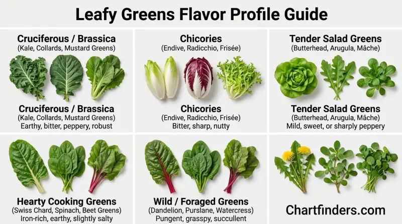 Leafy Greens Chart