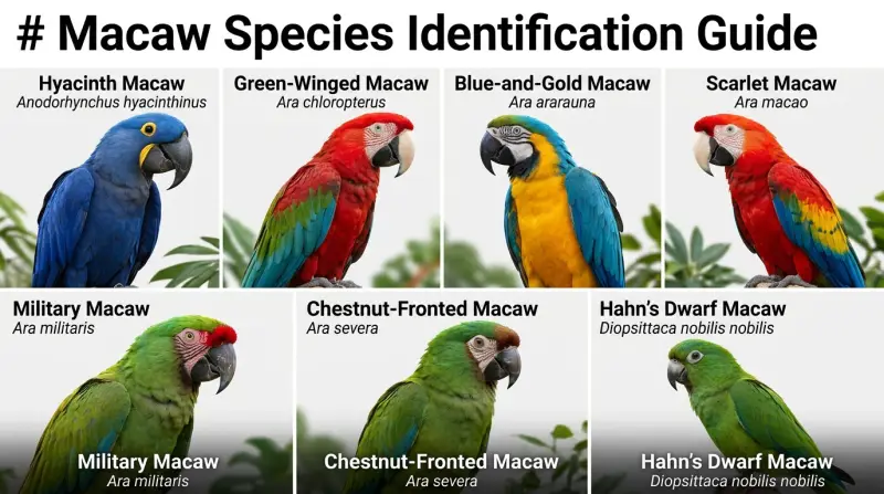 Macaw Lifespan Chart