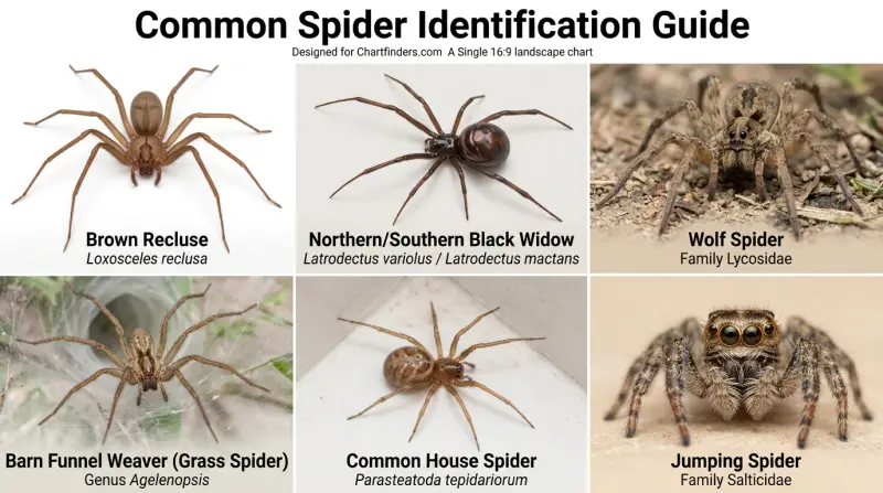 Missouri Spiders Identification Chart