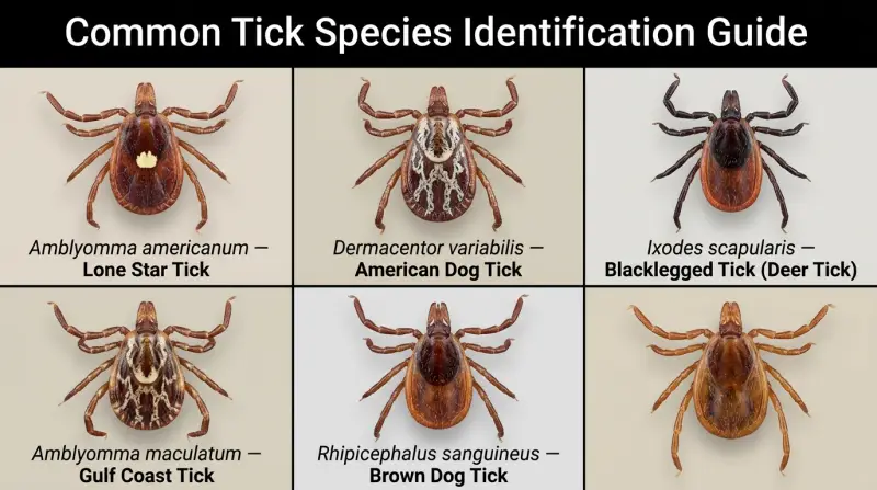 Missouri Tick Identification Chart