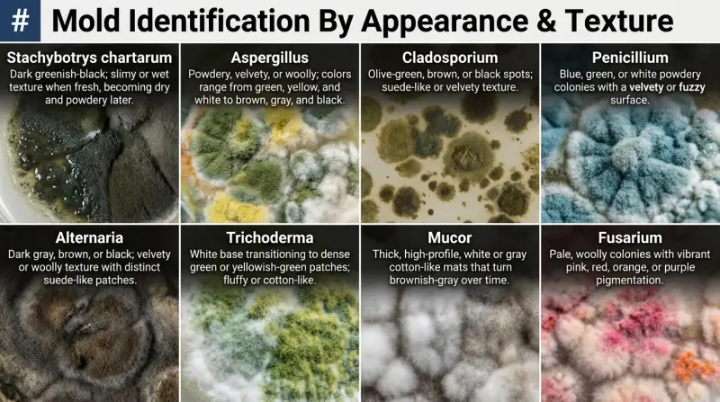 Mold Identification Chart