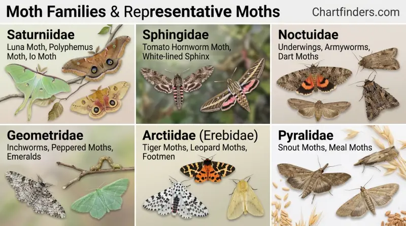 Moth Identification Chart