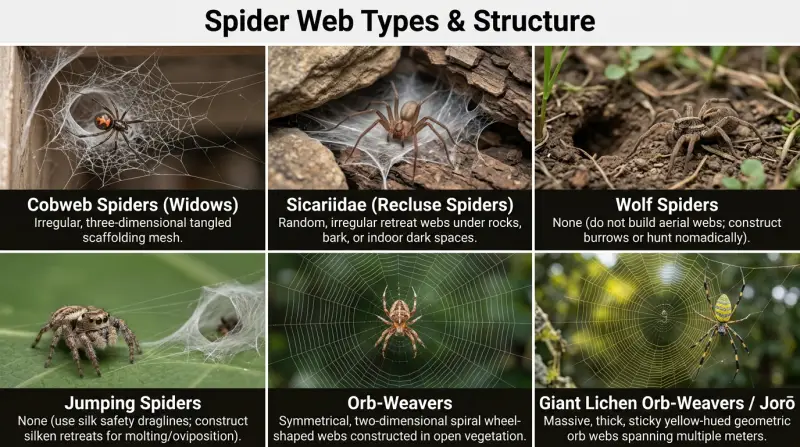 North American Spider Identification Chart
