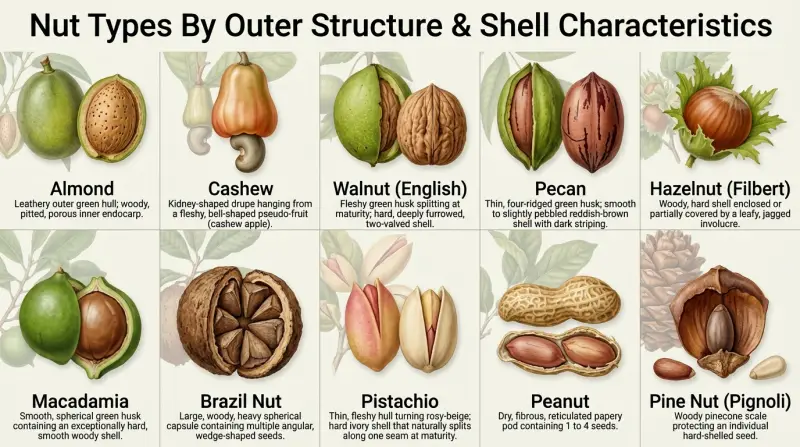 Nut Identification Chart
