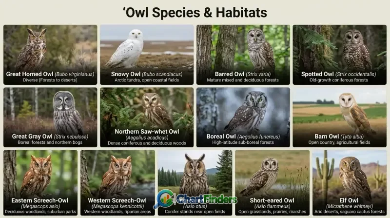 Owl Identification Chart