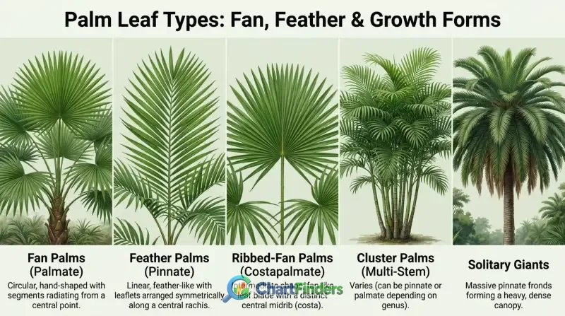 Palm Tree Identification Chart
