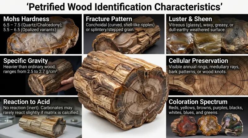 Petrified Wood Identification Chart