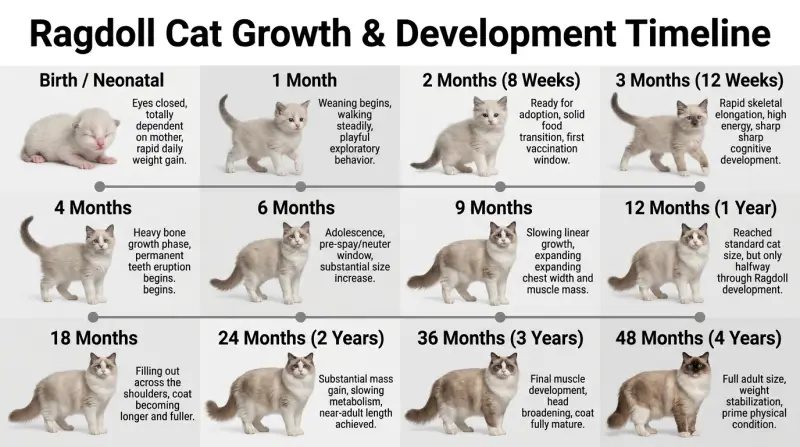 Ragdoll Cat Weight Chart
